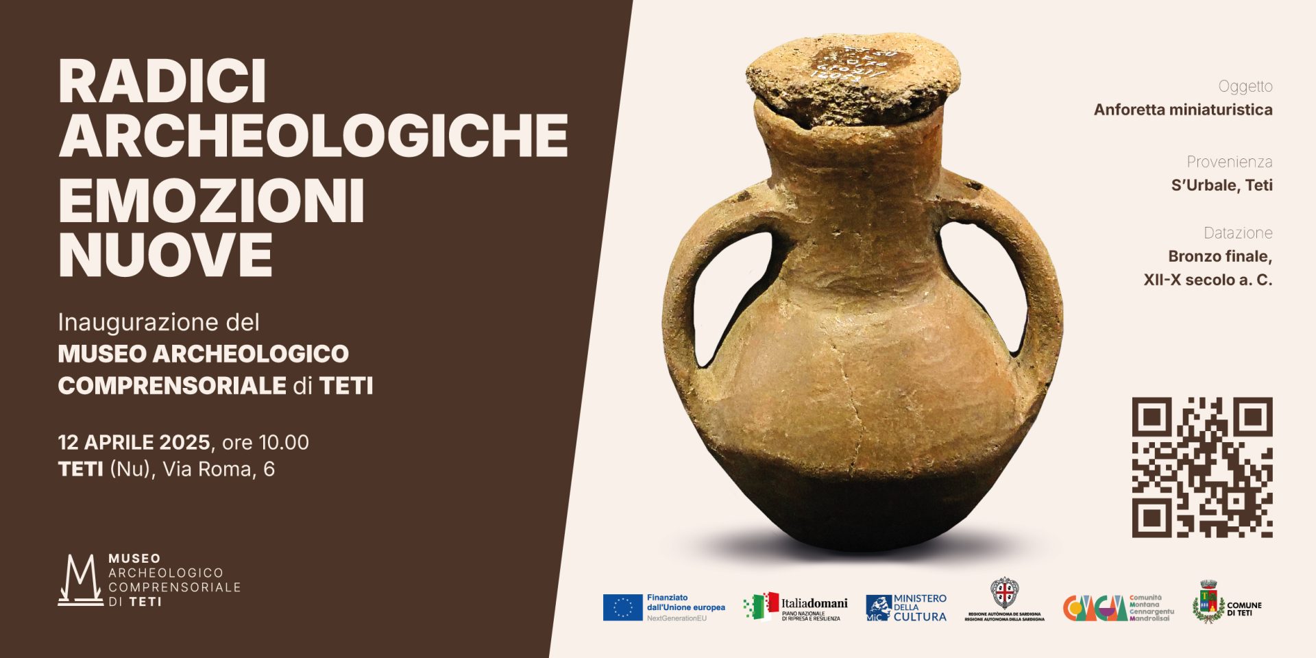 Comune di Teti. Museo Archeologico Comprensoriale