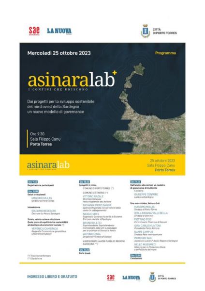 Asinara Lab. I confini che uniscono dai progetti per lo sviluppo sostenibile del nord ovest della Sardegna un nuovo modello di governance