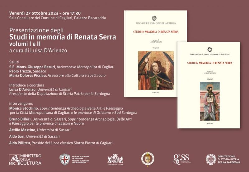 Presentazione degli Studi in memoria di Renata Serra – Volumi I e II