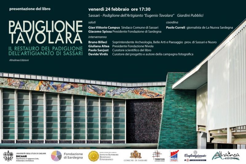 Presentazione del libro “Padiglione Tavolara. Il restauro del Padiglione dell’Artigianato di Sassari”