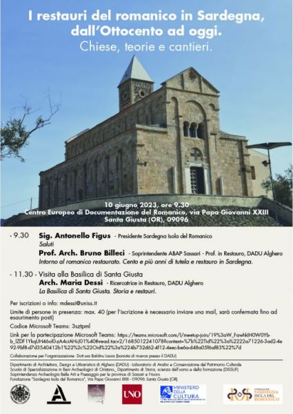 I restauri del romanico in Sardegna, dall’Ottocento ad oggi. Chiese, teorie e cantieri