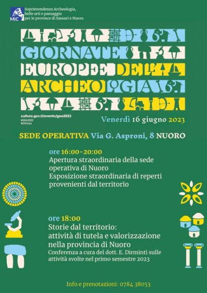 Storie dal territorio: attività di tutela e valorizzazione nella provincia di Nuoro